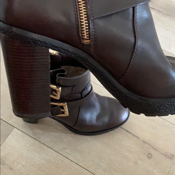 Michael Kors Brown Ankle Boots - Picture 4 of 5